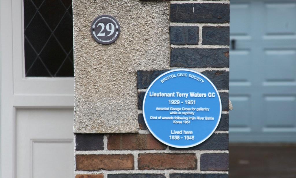 Blue Plaque for Terry Waters