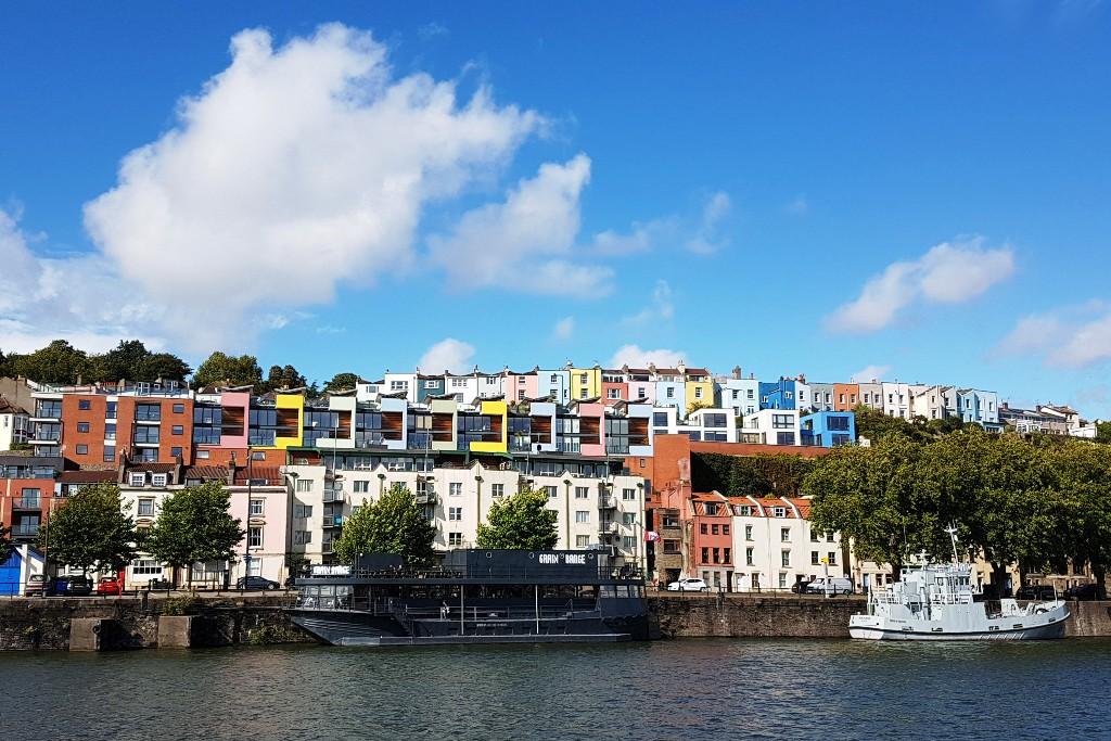 Bristol from the Floating Harbour