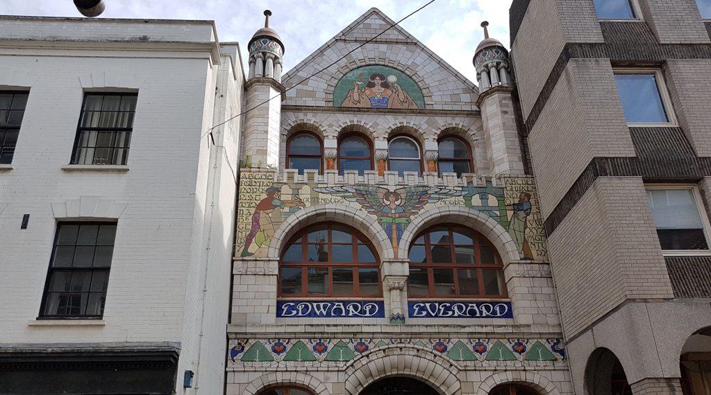 Front views of Edward Everard building