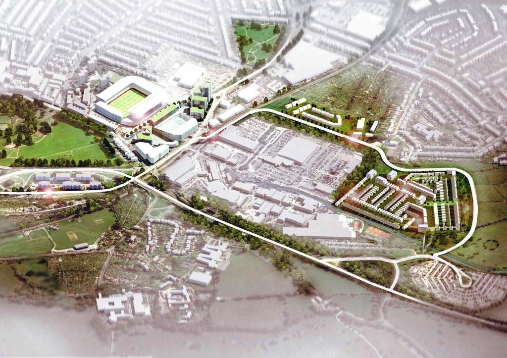 Plan of Ashton Gate proposal