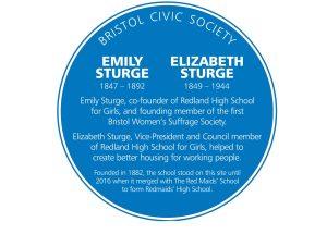 Blue plaque for Sturge sisters