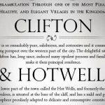 Autumn Clifton walks: 25th Sept to 23rd Oct 2021